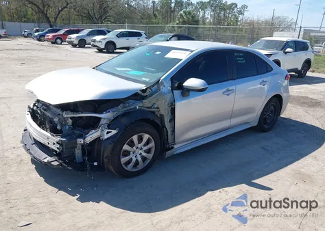 2020 Toyota Corolla Le из США, поврежденный, VIN 5YFEPRAE8LP128092